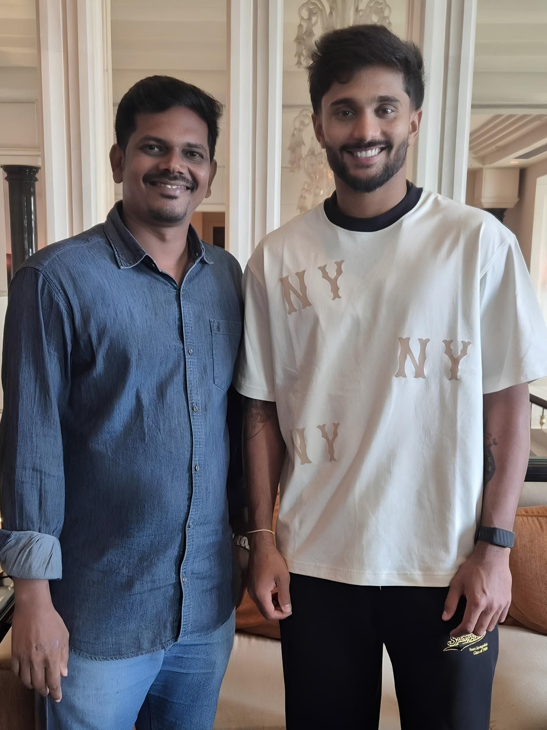Nithish Kumar Reddy with Unleashing Champions